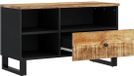 vidaXL Tv-meubel 80x33x46 cm massief mangohout en bewerkt hout