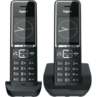 Gigaset COMFORT 550 duo - Draadloze telefoon - Zwart