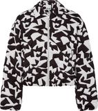 ICHI Dames Vest Bruin Polyester/Viscose/Elastaan Kort