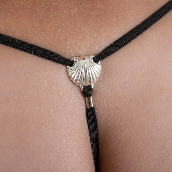 Sylvie Monthulé G-String Sieraad Mermaid Tail Zilver