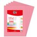 Fixo bladen 80 g, papier, roze, A3
