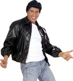 Widmann Finidi Grease T-bird jas John Travolta XL Zwart