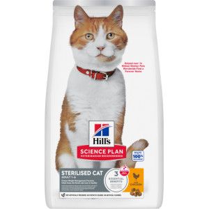 Hill's Hill's Adult Sterilised Cat met kip kattenvoer 2 x 15 kg