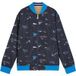 Scotch & Soda Veste bomber réversible pour garçon Travertine Taille : S