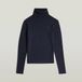 G-Star Core Turtle Slim Knit Wmn Dames Trui M Osaka Blue