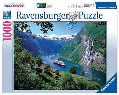 Ravensburger 158041 Puzzel Noors Fjord - Legpuzzel - 1000 Stukjes