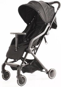 KEKK Ymo Plus Zwart Wandelwagen - Compact opvouwbare buggy zwart