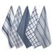DII oversized, ultra-absorberend, professionele kwaliteit, luxe keuken Dishtowel voor dagelijks gebruik, 18 x 28 inch set van 5 - grijs