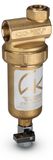 Magnetfilter L Mag, messing, 3/4" schroefdraad, voor verwarmingscircuits
