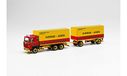Herpa Scania 141, 313902, rood/geel