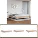 vidaXL Bedframe zonder matras, cappuccino-bruin, 200x200 cm, kunstleer