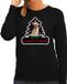 Bellatio Decorations Shoppartners Bv Dieren kersttrui labrador zwart dames - Foute honden kerstsweater - Kerst outfit dieren liefhebber L