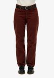 Superdry - Corduroy broek met rechte pijpen - Dames - Mink Brown - W26 X L30