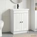Maison Exclusive Ensemble de meubles de salle de bain exclusif - Blanc - 78,5 x 37,5 x 81 cm