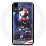 Maniacase Beschermhoes voor Oppo A93 5G Audi autologo grijs en rood