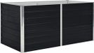 vidaXL Plantenbak verhoogd 160x80x45 cm gegalvaniseerd staal antraciet