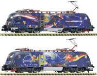 Fleischmann 7560070 N elektrische locomotief 1116 212-2 „Football verenigt Europa”, ÖBB