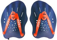 Zone3 2025 Ergo Zwemtraining Handpeddels - Blauw / Oranje