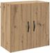 vidaXL Wandkast 60 x 31 x 60 cm Bewerkt hout Artisan Eiken
