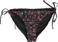 R.E.D. Rock-Engineered Design Zwart bikinibroekje met rode motieven - Dames - L