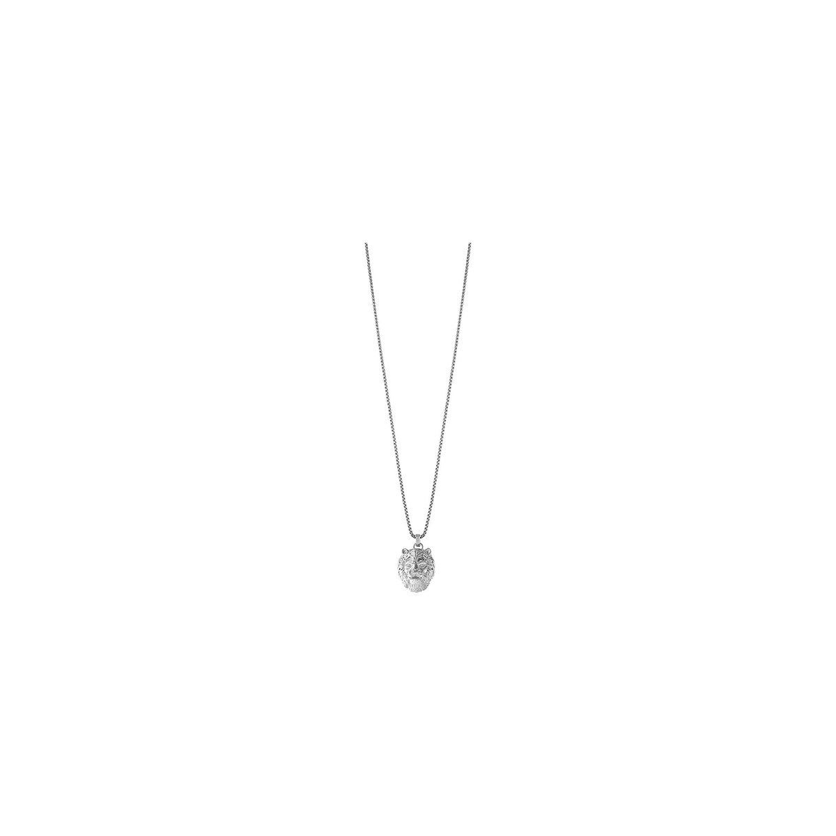 Guess Heren-Ketting Roestvrijstaal One Size Zilverkleurig 32021256