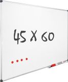 IVOL Whiteboard 45x60cm magnetisch gelakt staal met montagemateriaal