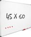 IVOL Whiteboard 45x60cm magnetisch gelakt staal met montagemateriaal