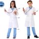 Atosa Costume de médecin - blanc/bleu - pour enfants - 3 pièces 140