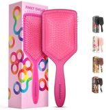 Framar Paddle Brush - Roze Ontwarborstel voor Nat en Droog Haar