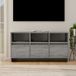 Maison Exclusive - meuble TV, gris Sonoma, 102x37,5x52,5 cm, panneau de particules
