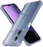 Techsuit Hoesje geschikt voor Xiaomi Redmi 15C / Xiaomi Poco C85 - Shockproof Silicone Back Cover - Zwart