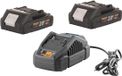 Procraft Starter Pack 20 V 20/2,4A oplader + 2x 20/2A accu 2,0 Ah