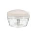 Easy Make - KD31471 - Hachoir à 3 Lames avec Fil Inox Gris/Vert/Rouge 12,3 x 9,5 x 12,3 cm