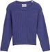Tom Tailor Gebreide trui dark blue harbor