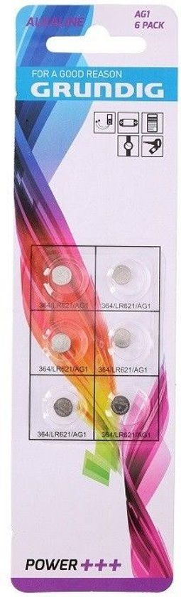 Grundig Batterijen Knoopcel Ag1 6 Stuks