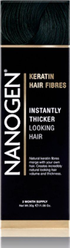 Nanogen Keratin hair fibres black 30gr