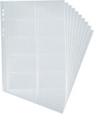 Durable Visifix Visitekaarthoes - Zakje van 50 stuks - Transparant