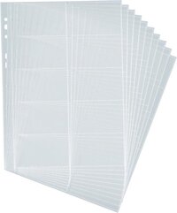 Durable Visifix Visitekaarthoes - Zakje van 50 stuks - Transparant