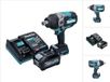 Makita TW 001 GM101 Clé à chocs sans fil 40 V max. 1800 Nm Brushless XGT + 1x batterie rechargeable 4.0 Ah + chargeur
