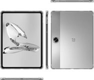 Cadorabo Hoesje geschikt voor OnePlus Pad Go in VOLLEDIG TRANSPARANT TPU Ultra Slim Air Tablet