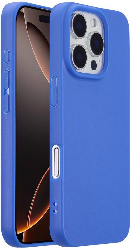 imoshion Color Backcover voor de Apple iPhone 16 Pro - Cobalt Blue