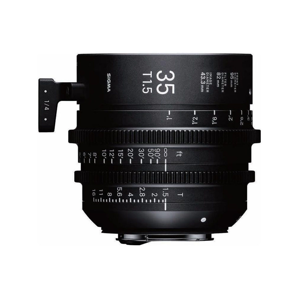 Sigma 35MM T1.5 FF F/CE Cine FF High Speed Prime FF Canon EF Metric