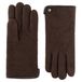 Roeckl Gants 'FELTED WOOL' marron / marron foncé / brun / brun chiné