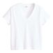 Levi's Boxy V-neck T-shirt Dames Wit S