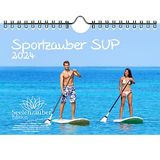 Sportzauber SUP Wandkalender in A5-formaat, voor sport, meer, strand, golven Seelenzauber