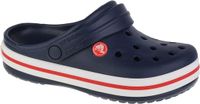 Crocs Crocband Instappers Junior Navy - Rood - Wit