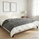 vidaXL Couverture lestée Anthracite 150 x 200 cm 7 kg Coton