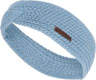 Knit Factory Joy Gebreide Dames Hoofdband - Celeste