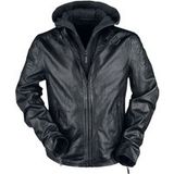 Chevirex Lederen jas - Taro LEGV - S tot 3XL - voor Mannen - zwart