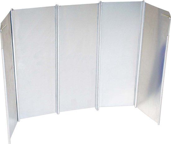 Bo-Camp Kookwindscherm - Universeel - Aluminium - 26cm Hoog